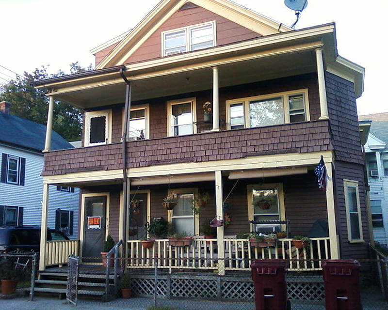 Immagine della casa di nascita di Jack Kerouac