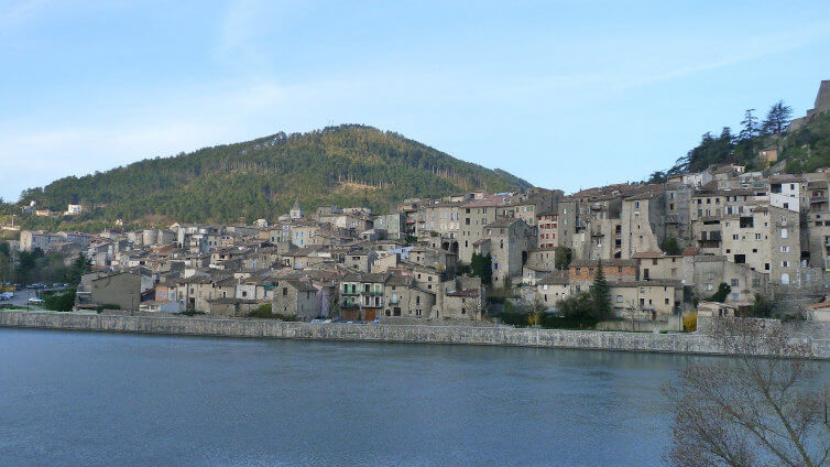 Immagine del borgo di Sisteron