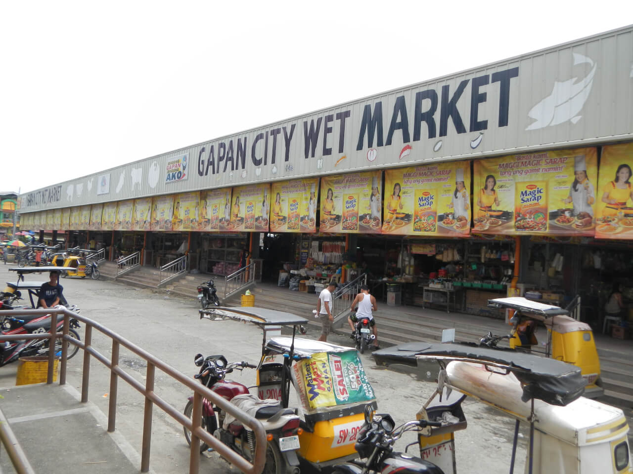 Immagine di un Wet Market a Gapan City